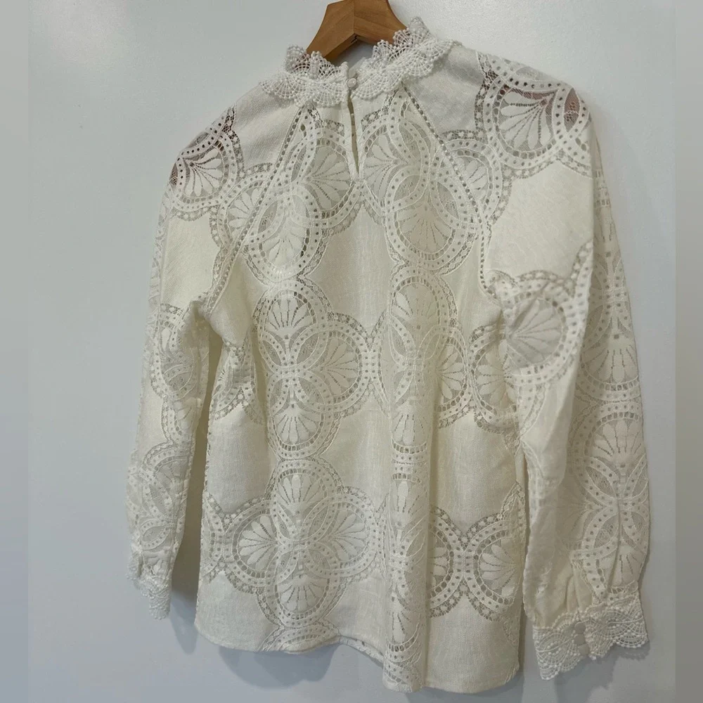 Sezane BIANCA BLOUSE 0 - Picture 7 of 8